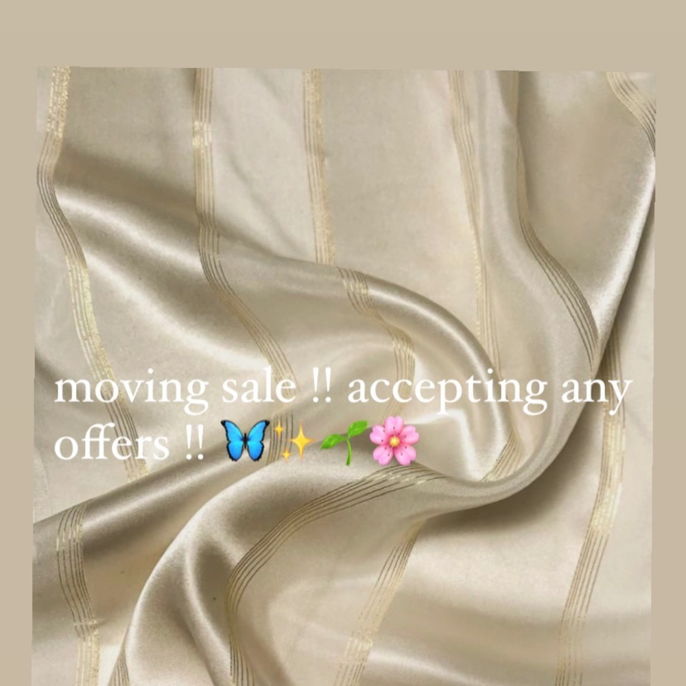 moving sale !! accepting offers !! 🦋✨🌱🌸